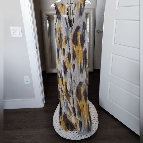 Elegant Multicolor Maxi Dress - Picture 3 of 6